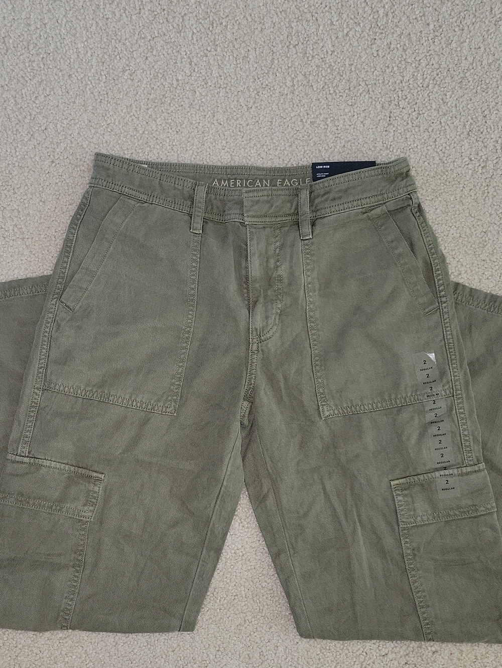 American Eagle Outfitters Olive Utility Cargo Pants
